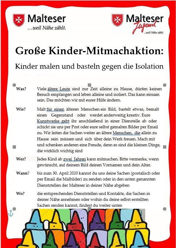 Aktionen für Kinder